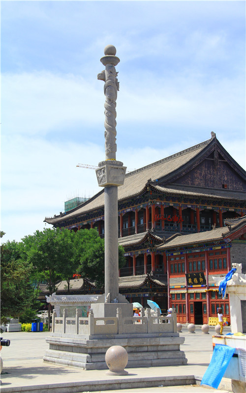 一场永存记忆的旅行;内蒙古呼和浩特,大昭寺,清真大寺,月明楼【第十二