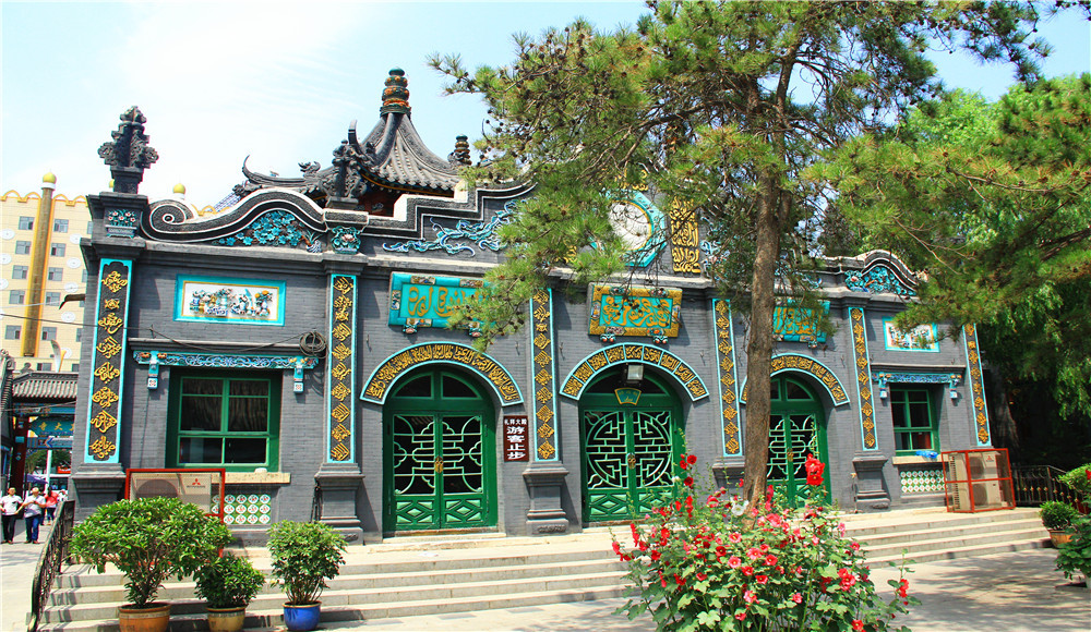 一场永存记忆的旅行;内蒙古呼和浩特,大昭寺,清真大寺,月明楼【第十二