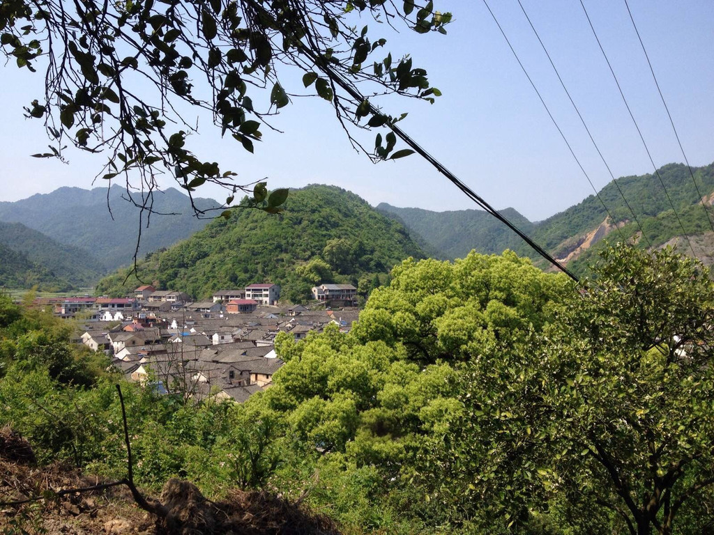 五一节在浦江县白马镇嵩溪村