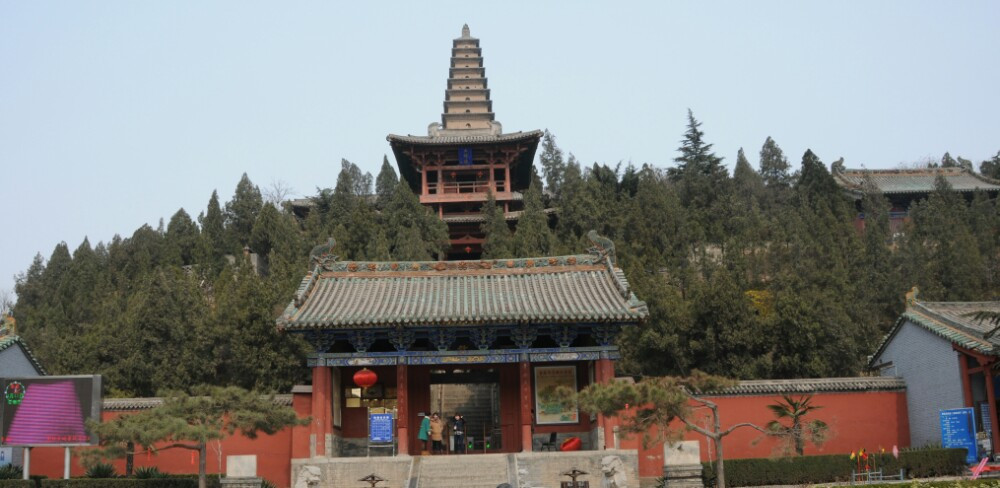 山西永济市普救寺,鹳雀楼,铁牛馆一日自驾攻略!